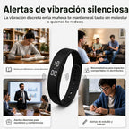 Pulsera vibratoria silenciosa de la alarma, perseguidor recargable de la