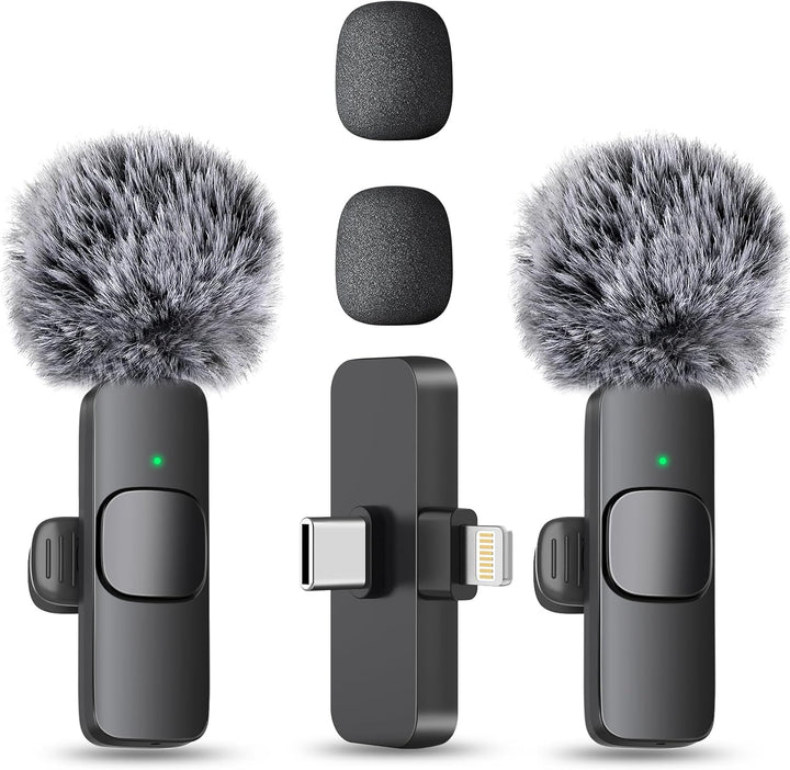 MAYBESTA Mini micrófono inalámbrico para iPhone, teléfono Android,...