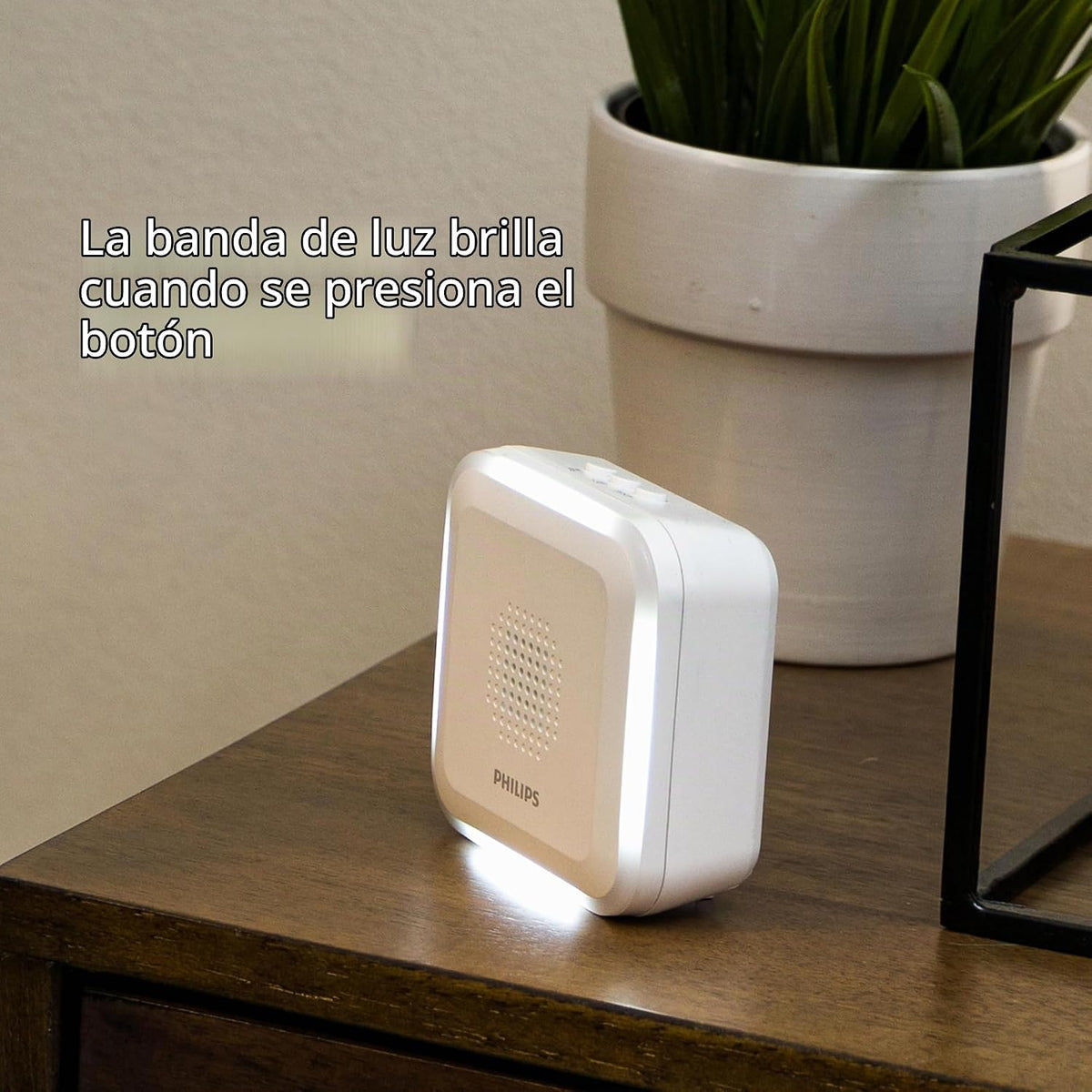 Kit de Timbre de Seguridad Inalámbrico PHILIPS, Timbre Señuelo con Cámara de Puerta