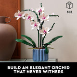 LEGO Botanicals Orchid - Juego de construcción de flores