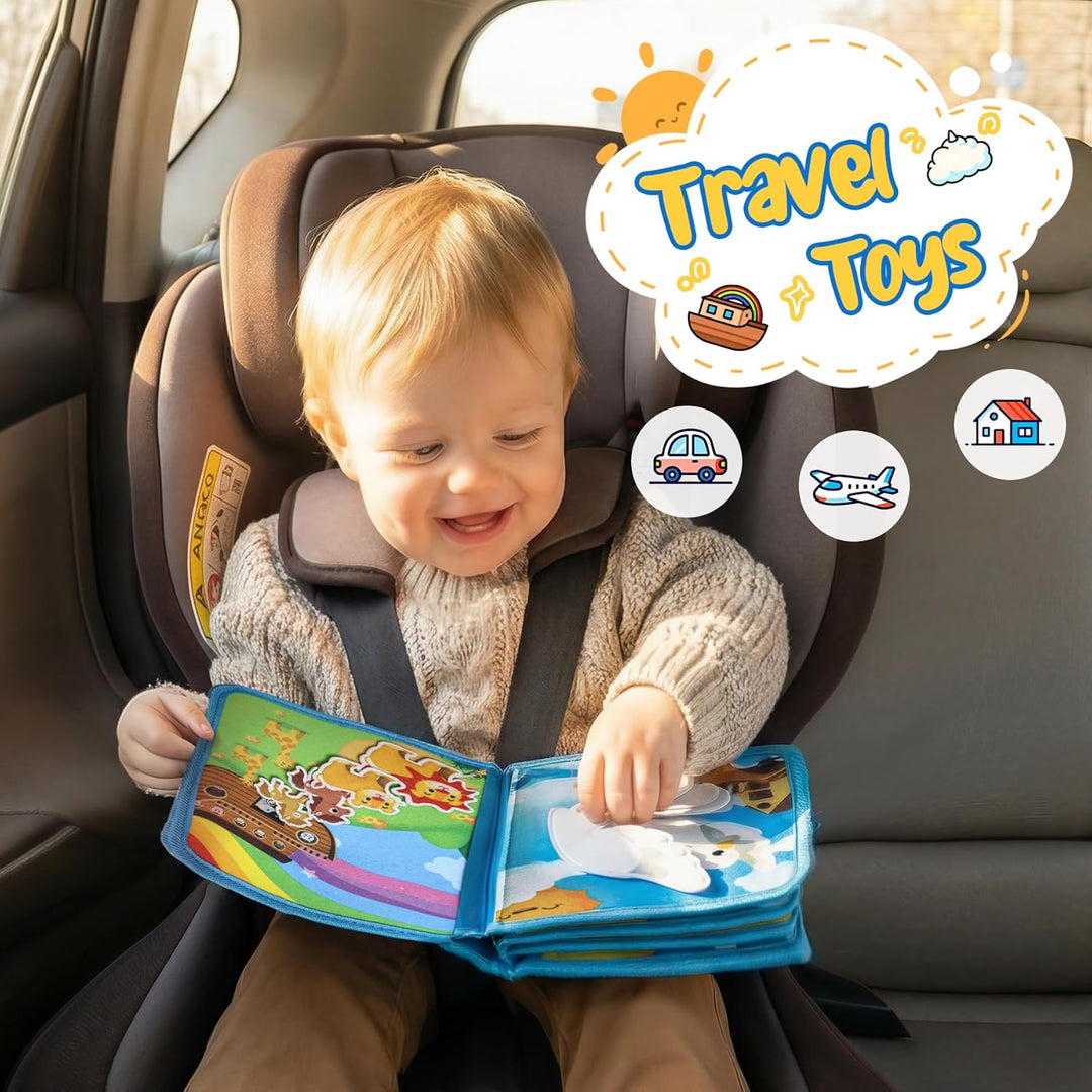 Noahs Ark - Libro de juguete para niños pequeños de 1 a 3