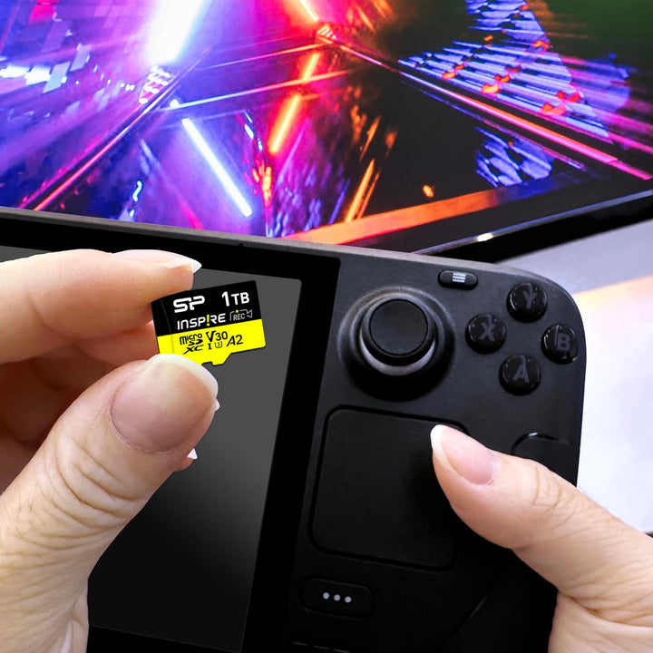Silicon Power - Tarjeta de memoria Micro SDXC de 512 GB Inspire UHS...