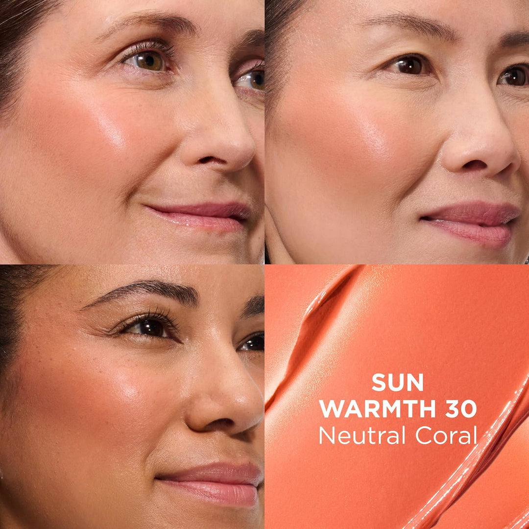 IT Cosmetics Bálsamo de Coloración con Suero, Crema Solar, Rubor y...