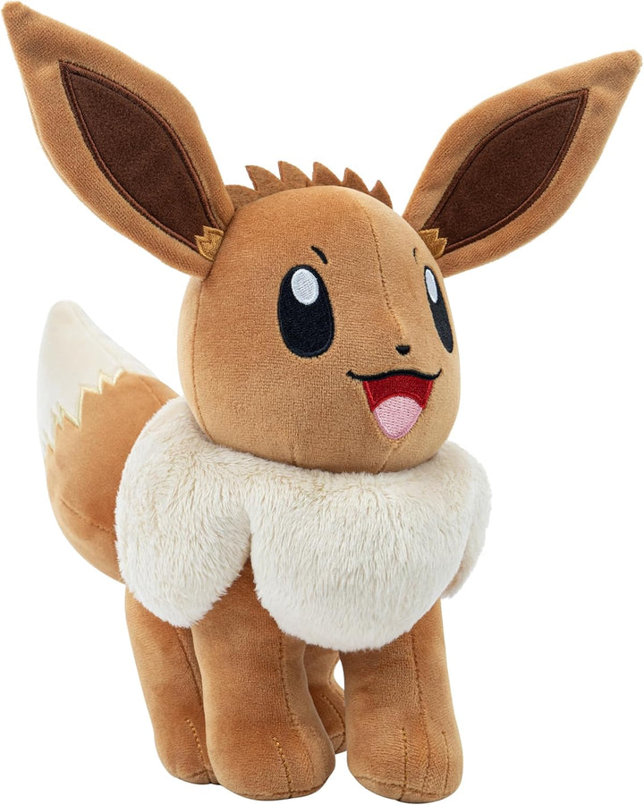 Pokemon - Peluche grande de Eevee de 12 pulgadas, con licencia ofic...
