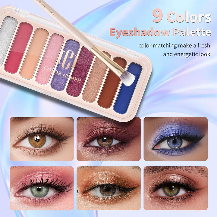 Color Nymph Kit de maquillaje para mujeres, niñas, principiantes, t...