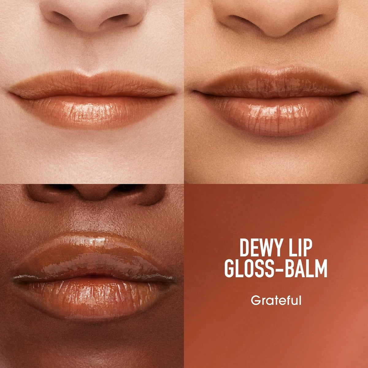 bareMinerals Dewy Lip Gloss-Balm, brillo labial hidratante + bálsam...