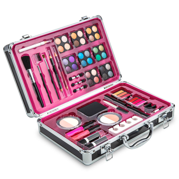 Vokai Kit de maquillaje \u2013 32 sombras de ojos, 6 brillos de lab...