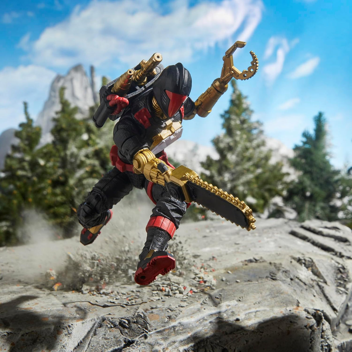 G.I. Joe Classified Series #134, Iron Grenadier B.A.T., Figura de acción coleccionable de 6 pulgadas con 9 accesorios