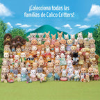 Calico Critters - Persian Cat Family - Juguetes coleccionables en miniatura