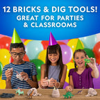 National Geographic Dinosaur Dig Kit con 12 Dino Eggs para Kids