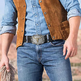 SANSTHS Cinturón de vaquero de trinquete, cinturones de trinquete o...