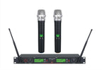 GTDaudio Sistema de micrófono inalámbrico de diversidad verdadera UHF