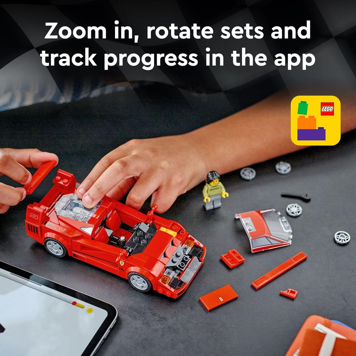 LEGO Speed Champions Ferrari F40 Supercar juego de
