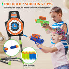 Bow y Arrow Toys para Niños, Pack de 2 Juego de Arco y Flecha con Luz LED para Exterior e Interior