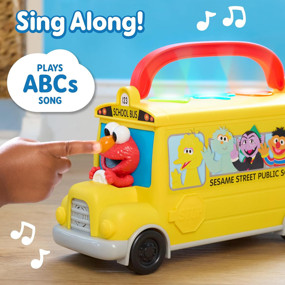 Just Play Sesame Street Elmos Learn Go - Autobús escolar