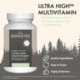 Mountain Peak Nutritionals Multivitamínico ultra alto para hombres...