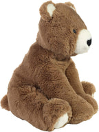 Peluche de oso marrón Sierra Sky de Lambs & Ivy, juguete de peluche de oso de felpa - Wally