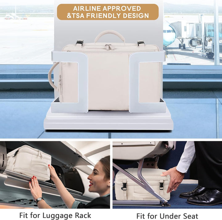 Mochila de viaje Beraliy aprobada por aerolíneas para hombres y muj...