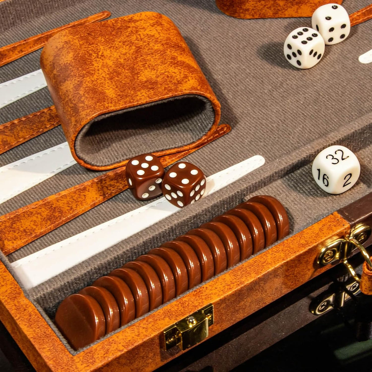 Juego de backgammon de viaje para adultos, juego de mesa clásico con