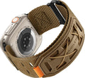 Bandletic Correa táctica ancha de nailon compatible con Apple Watch