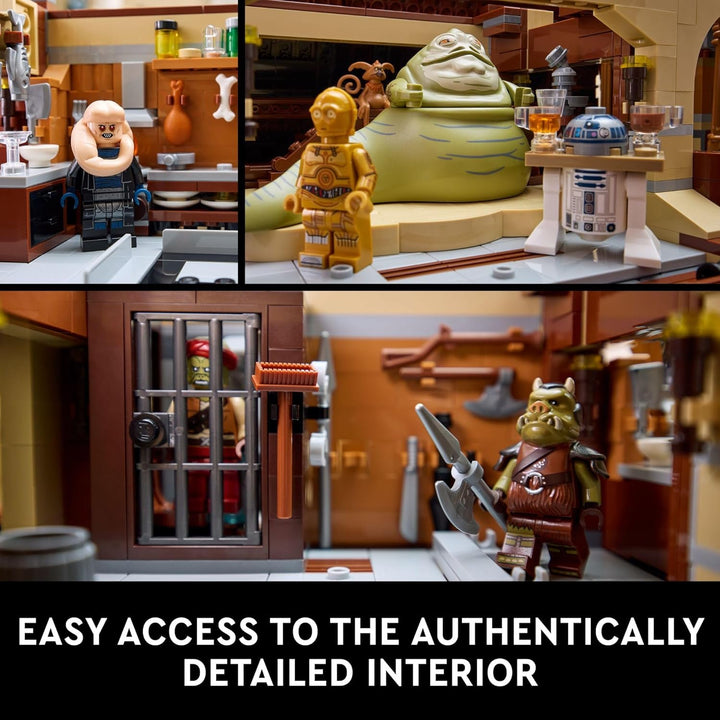 LEGO Star Wars Jabba - Juego de construcción de barcazas