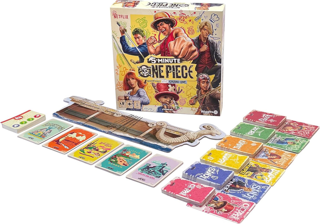 Juego de cartas de una pieza de 5 minutos: aventura pirata cooperativa en
