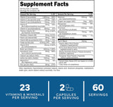 Type Zero Cápsulas multivitamínicas para hombres (120 cápsulas) (12...