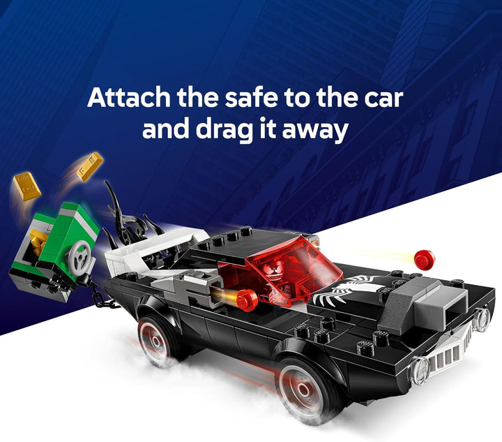 LEGO Marvel Spider-Man vs. Venom Muscle Car Toy - Juego de construc...