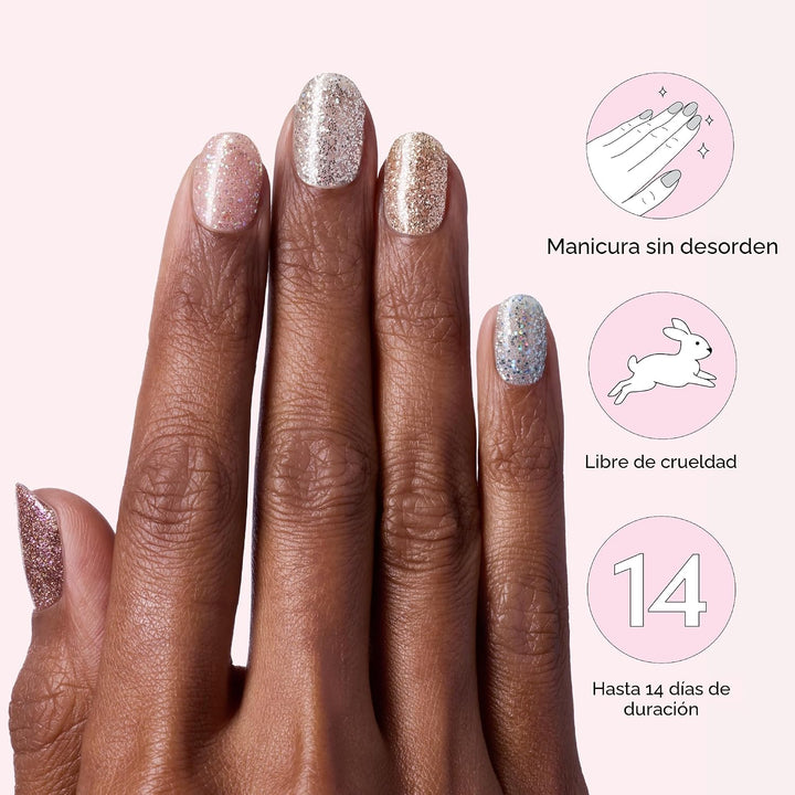 Dashing Diva - Kit de tiras de uñas de gel brillantes 5 en 1 - Lo m...