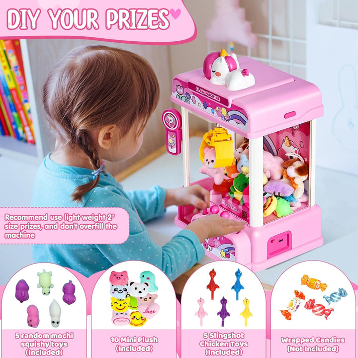 CWLAKON - Máquina de Garras para Niños, Mini Máquina Expendedora de...