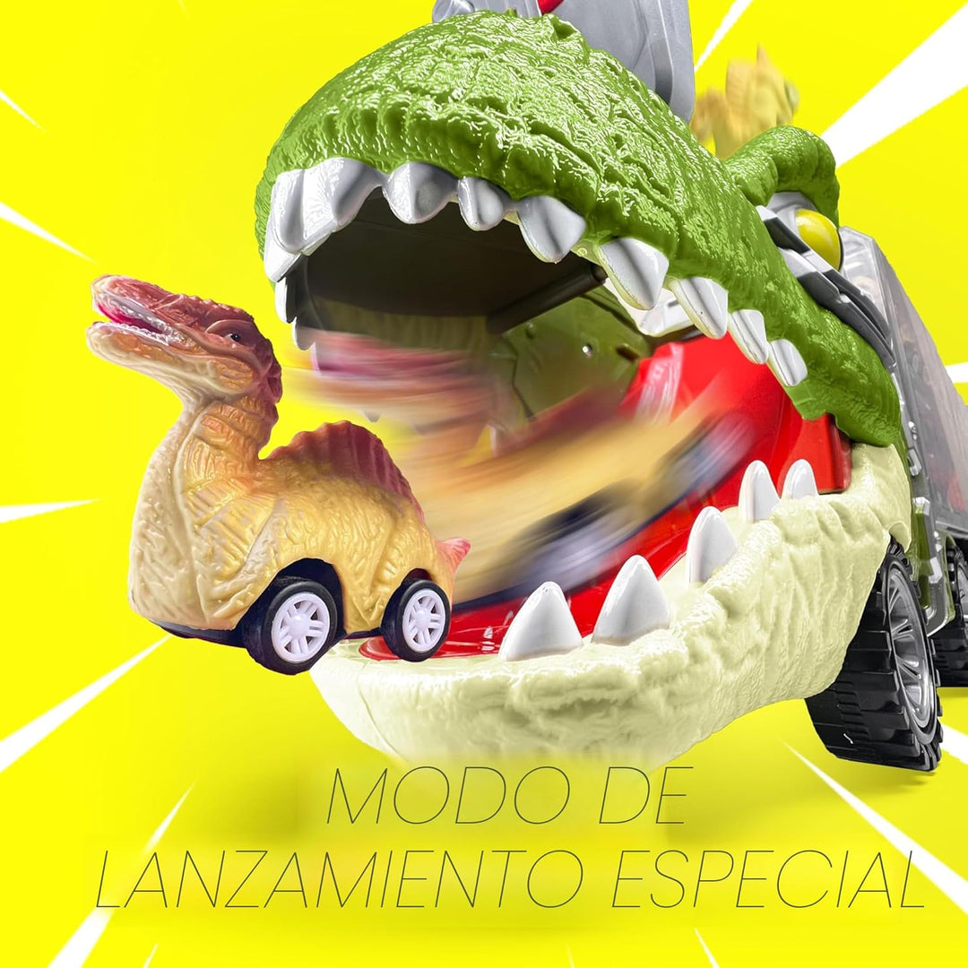JOYIN Juguetes de dinosaurio 13 en 1 para niños de 3 a 5 años, cami...