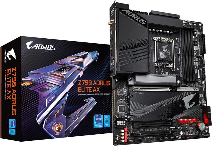 GIGABYTE Z790 Aorus Elite AX (LGA 1700\/ Intel Z790\/ ATX\/ DDR5\/Q...