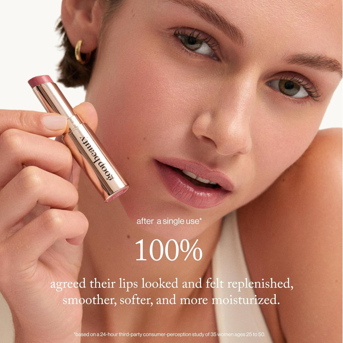 goop Beauty Bálsamo labial tintado - Bálsamo labial hidratante, cal...