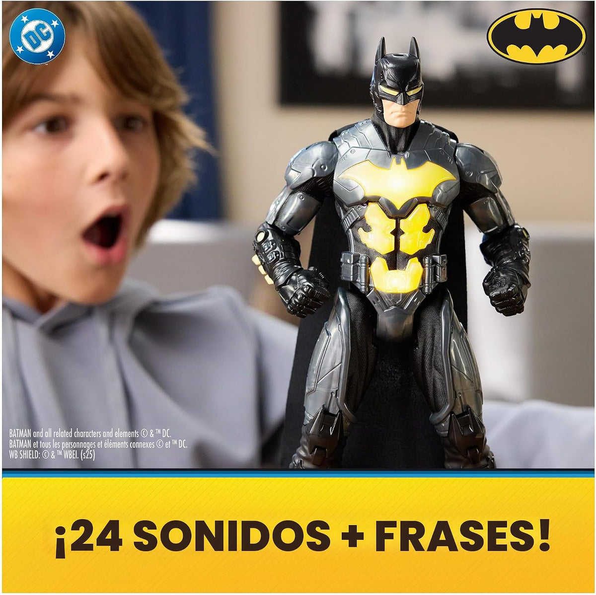 DC Comics Batman Night Flare figura de acción, 12 pulgadas