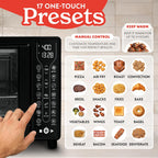 Gourmia - Horno tostador, capacidad para 6 rebanadas, pantalla digital
