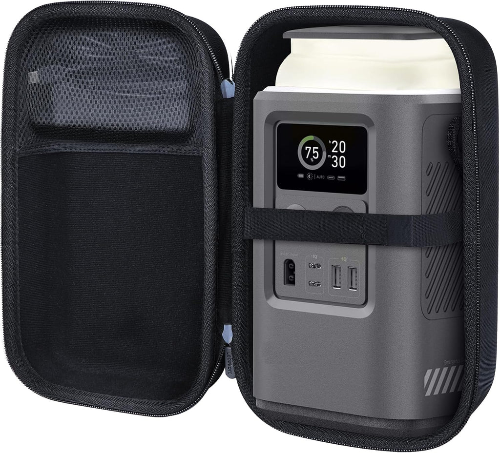 Lebakort Funda de almacenamiento compatible con la estación de energía Anker 548, Estuche negro