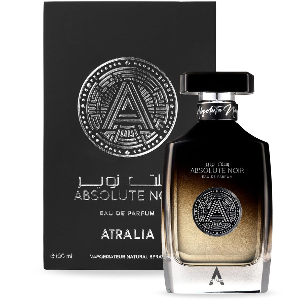 Atralia Absolute Noir Eau De Parfum para Hombre 100 ml 3.4 oz - Fra...