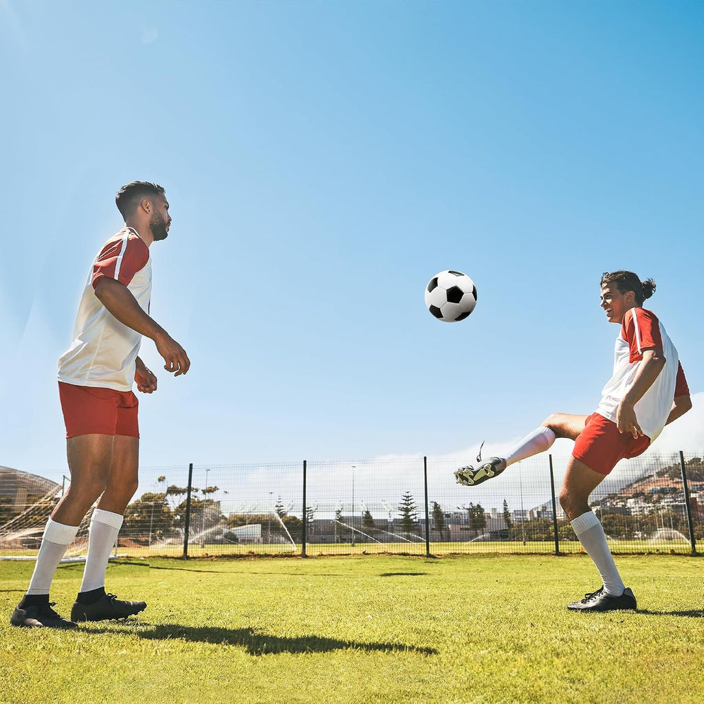 Balón de fútbol tamaño 5, tamaño 4, tamaño 3, tamaño 2 con bomba desinflada, individual, 2 o 3 unidades, tamaño oficial, entrenamiento en interiores y exteriores, regalo para niños pequeños, jóvenes