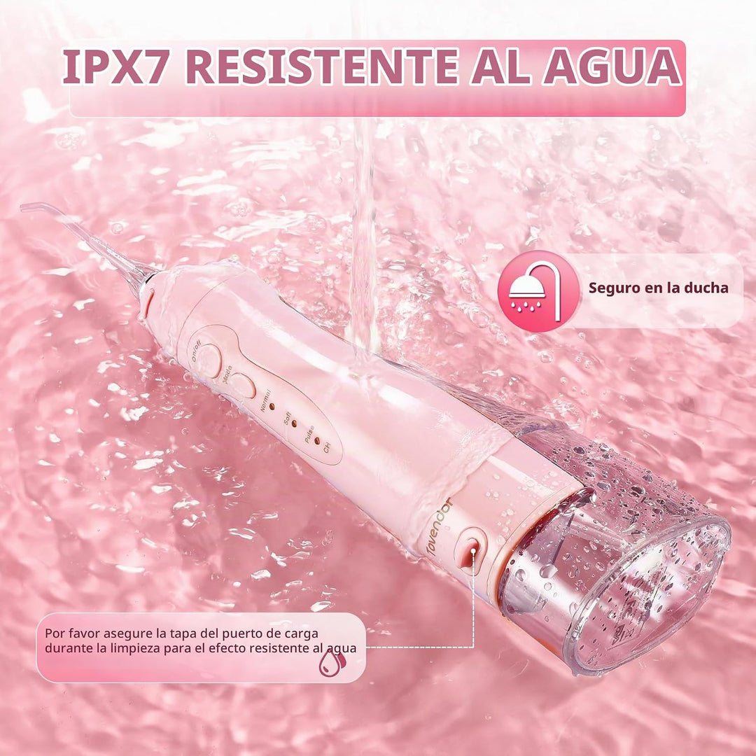Hilo dental TOVENDOR eléctrico, para agua, irrigador bucal dental i...