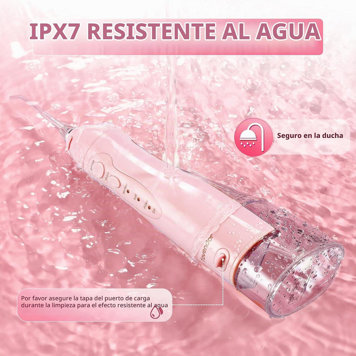 Hilo dental TOVENDOR eléctrico, para agua, irrigador bucal dental i...