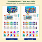 Kiditos Kit de juguetes mágicos de elfo de agua, squishies para niños