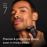 Braun Series 7 - Afeitadora eléctrica para hombres, maquinilla de a...