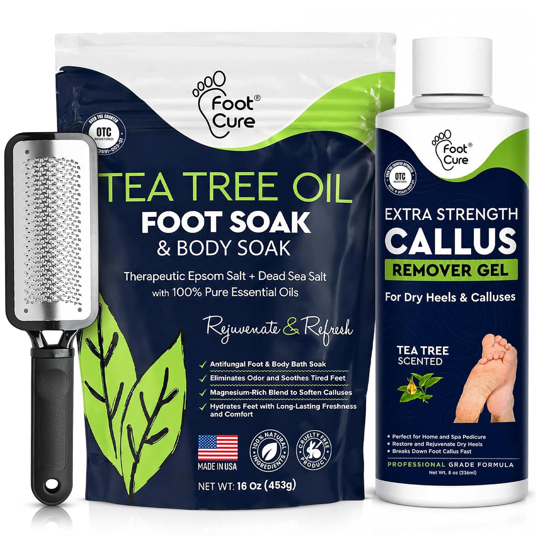 Remojo de Pies con Árbol de Té, Gel Removedor de Callos - Gel Remov...