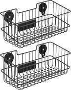 Cestas magnéticas, organizador de cestas de malla de alambre de metal de gran capacidad para almacenamiento de diversas herramientas, estante magnético para garaje, lavandería, cocina, taller, gabinete (2 unidades)