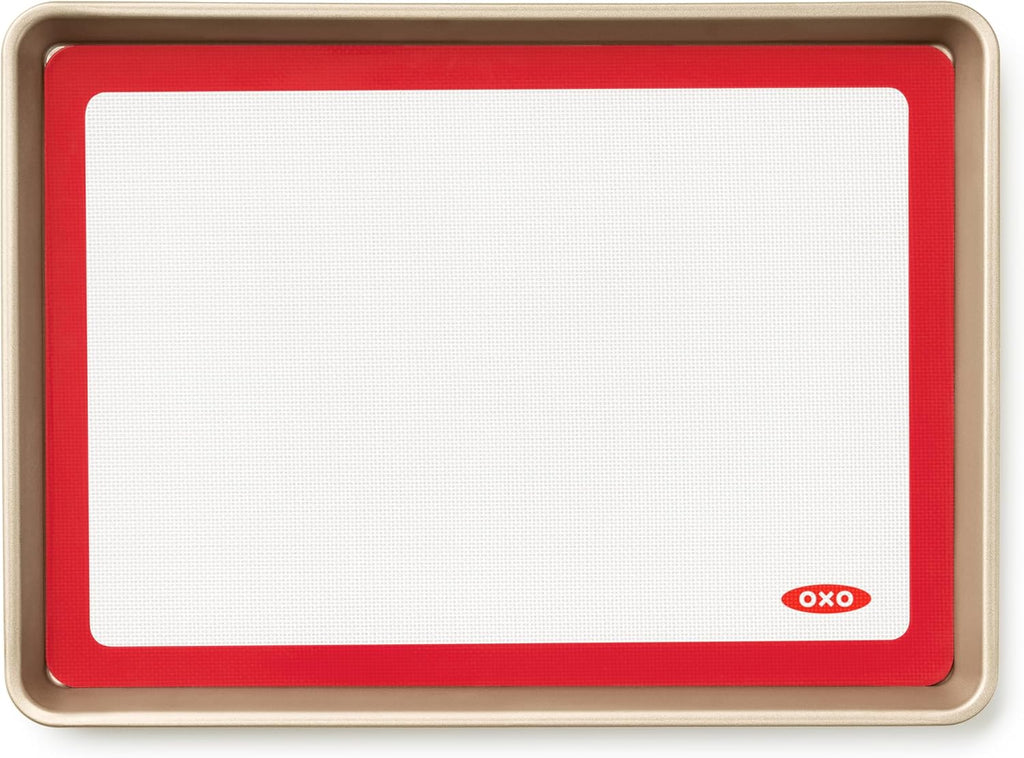 OXO Good Grips - Alfombrilla de silicona para hornear, 11.5 pulgadas x 16.5