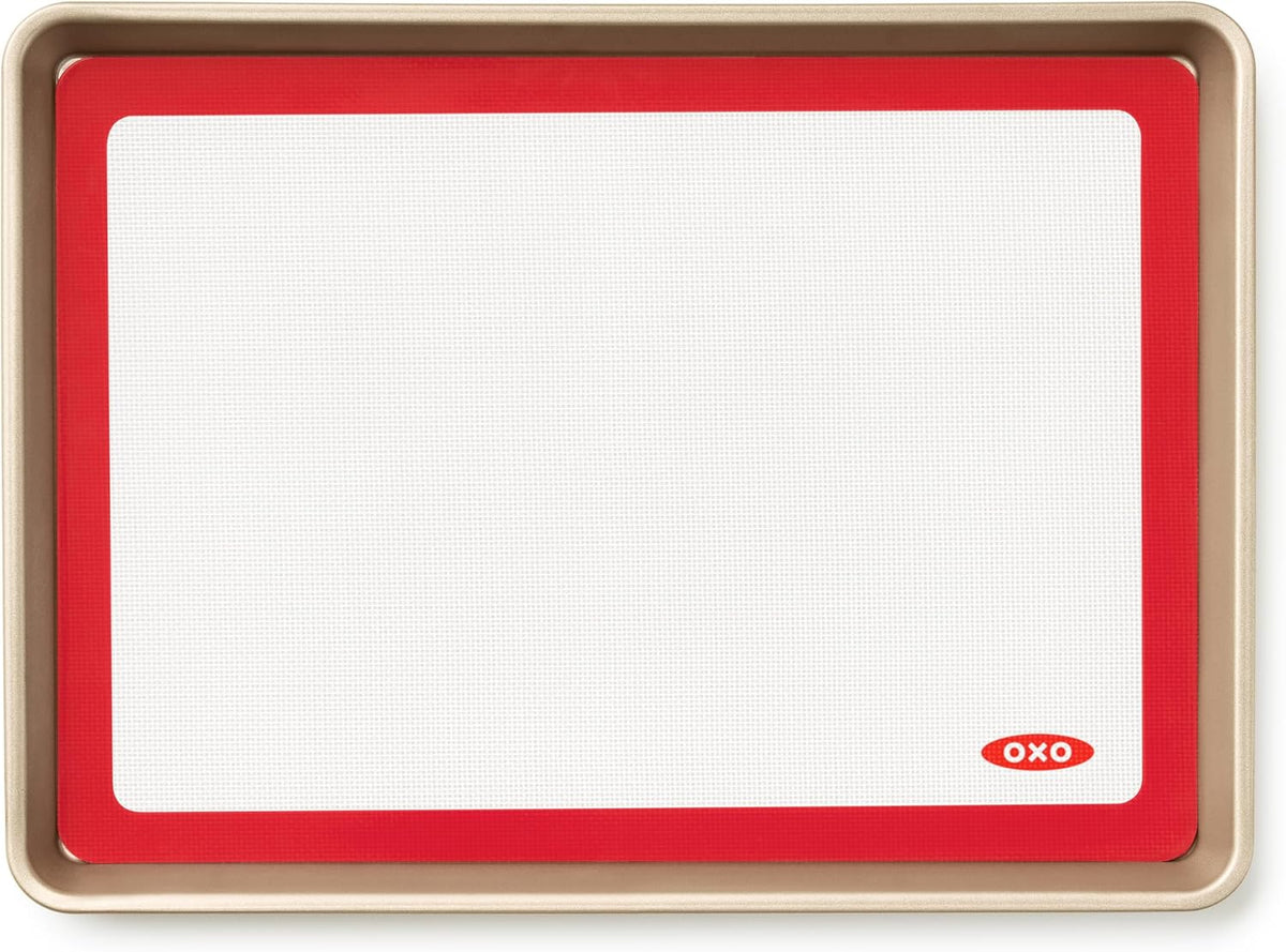 OXO Good Grips - Alfombrilla de silicona para hornear, 11.5 pulgadas x 16.5