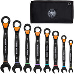 Klein Tools 69508M - Juego de llaves combinadas de trinquete