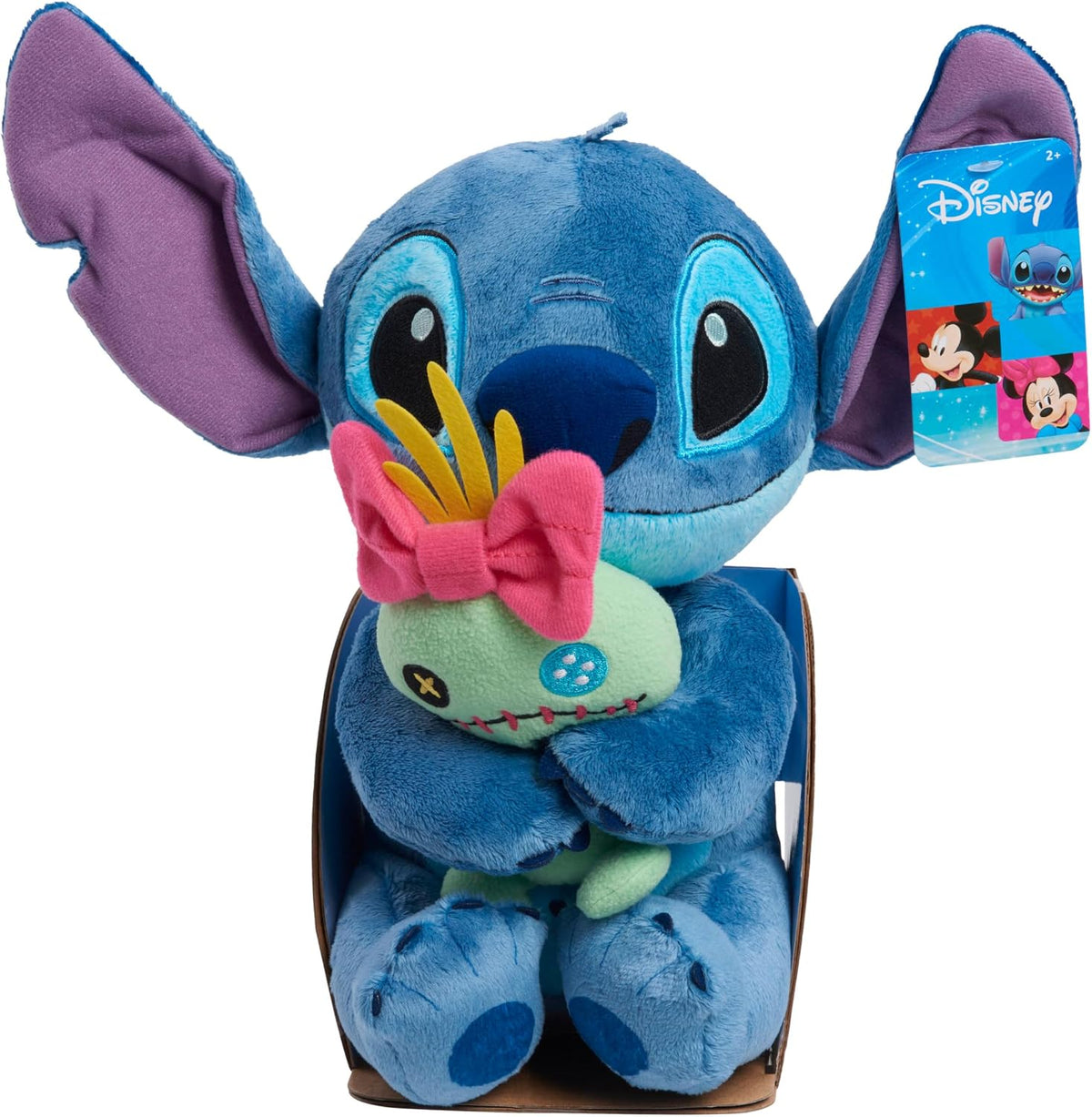 Disney Classics Lil Friends Stitch y Scrump - Peluche de peluche