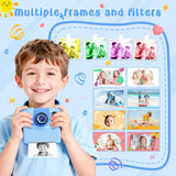 Juguetes de impresión instantánea para niños y adolescentes: cámara...