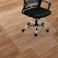 Lámpara Alfombrilla para silla de oficina para suelos de madera dura - 36"x47" Alfombrillas para silla de escritorio Protector de suelo para el hogar Resistente - Fácil de limpiar